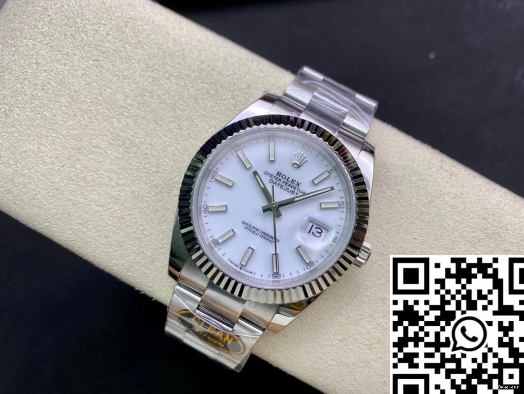 805 Dial Factory Rolex White Datejust M126334-0009 FreshLook Clean 0719